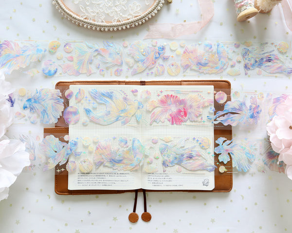 Belong to You Masking Tape: Crystal Betta Fish