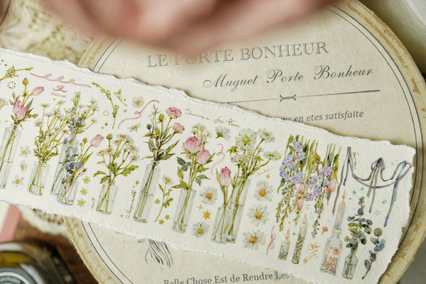 Benchu Studio Masking Tape: Flowers and Vines