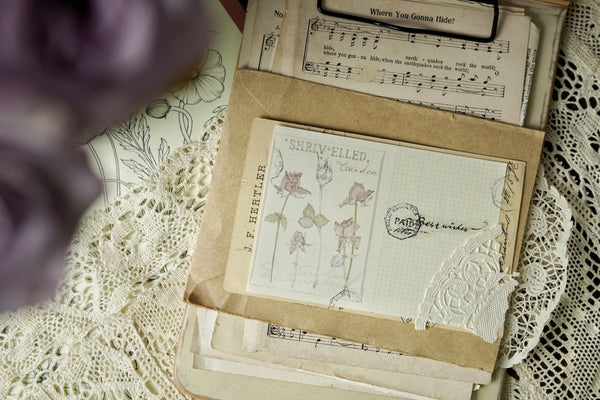 Benchu Studio Memo Pad: Shriveled Garden