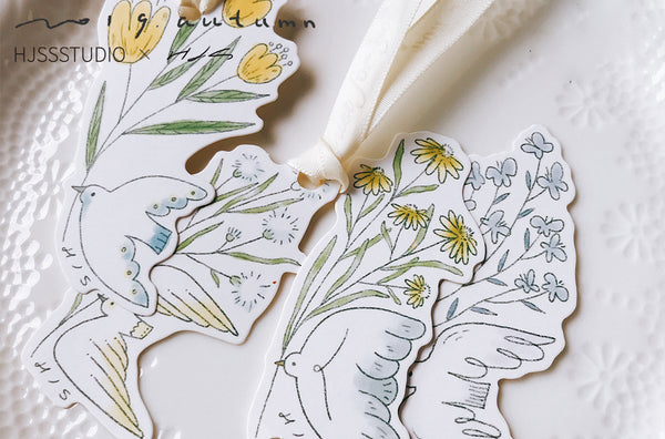 Flower Messenger Mini Memo Cards