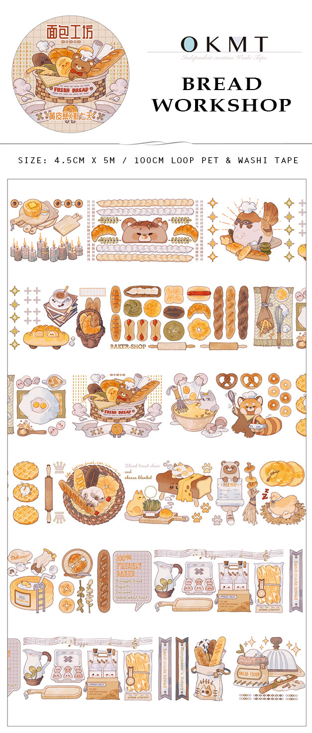 Toast Cat Washi Tape