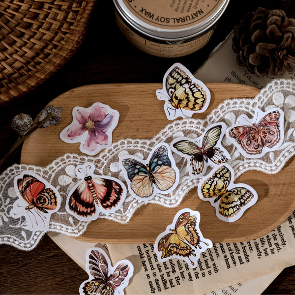 Butterfly Garden Box Sticker Set