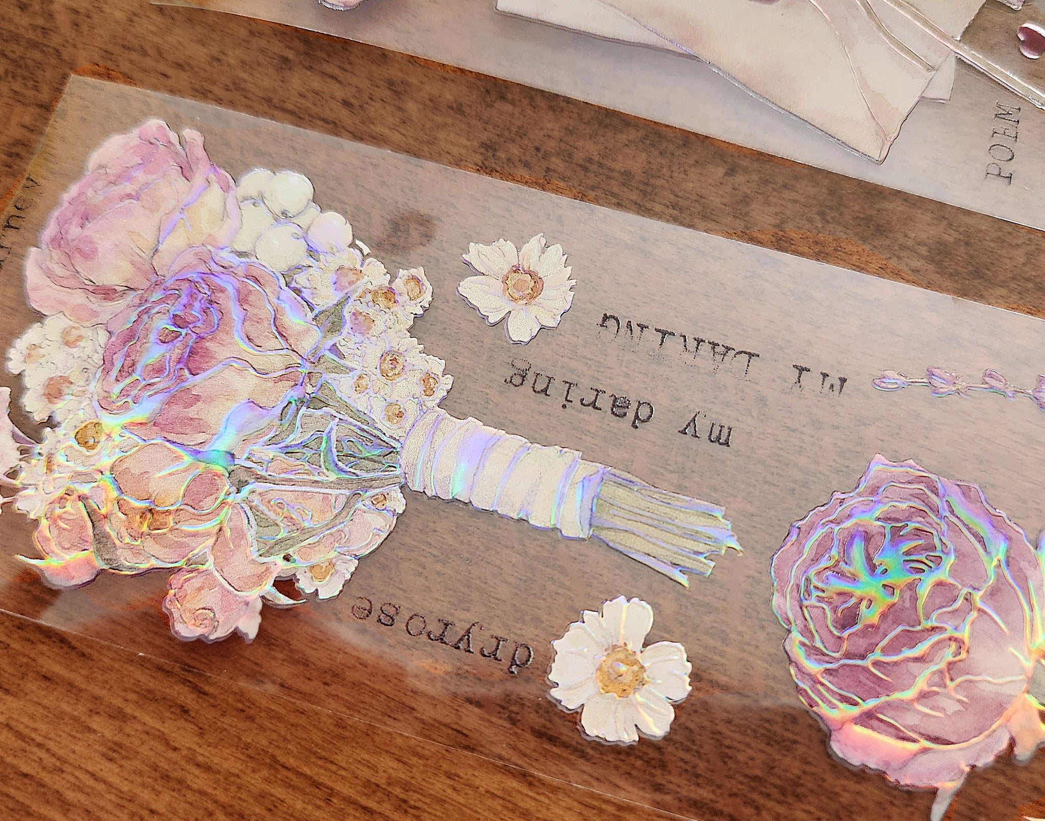 Castle of Clouds Masking Tape: Dried Roses