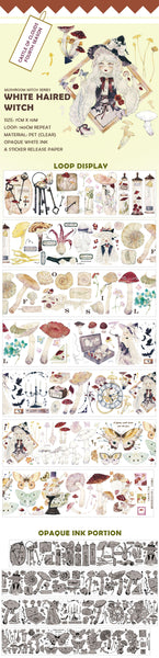 Castle of Clouds Tape Sample: Mushroom Series