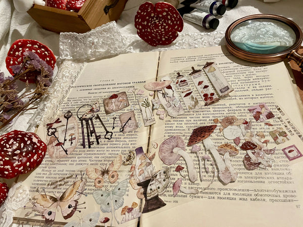 Castle of Clouds Clear Tape: White Haired Witch