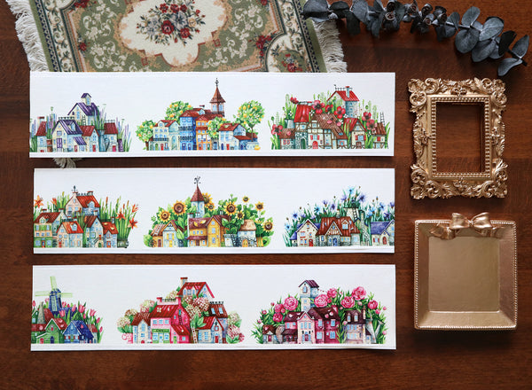 Cat Knows All Washi Tape: Elf Town