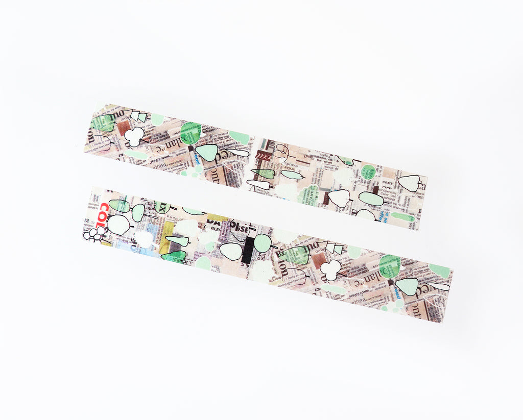 Chamil Garden x Round Top Washi Tape: Green (MTW-CH-058)