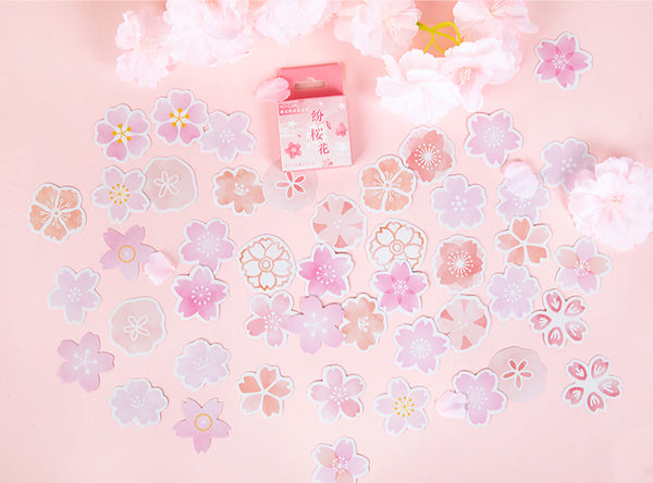Cherry Blossom Box Stickers Set B