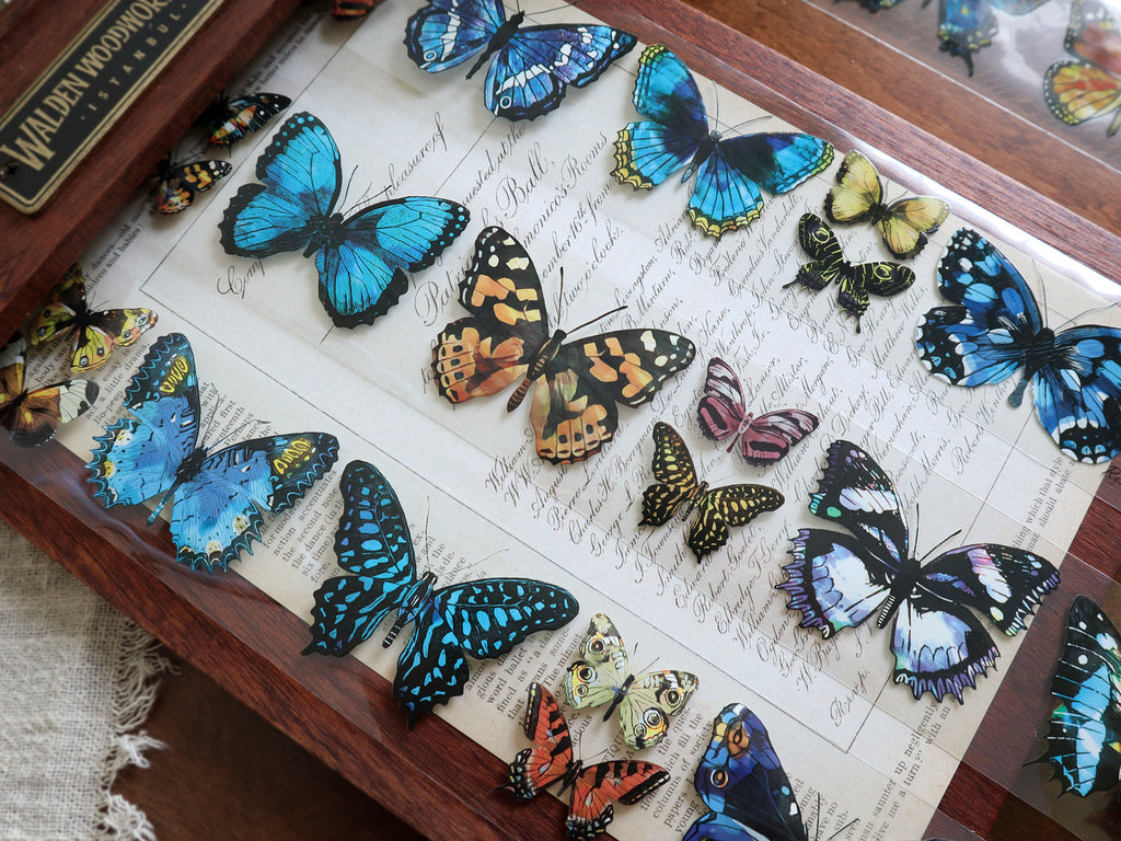 Crystal Butterflies Masking Tape