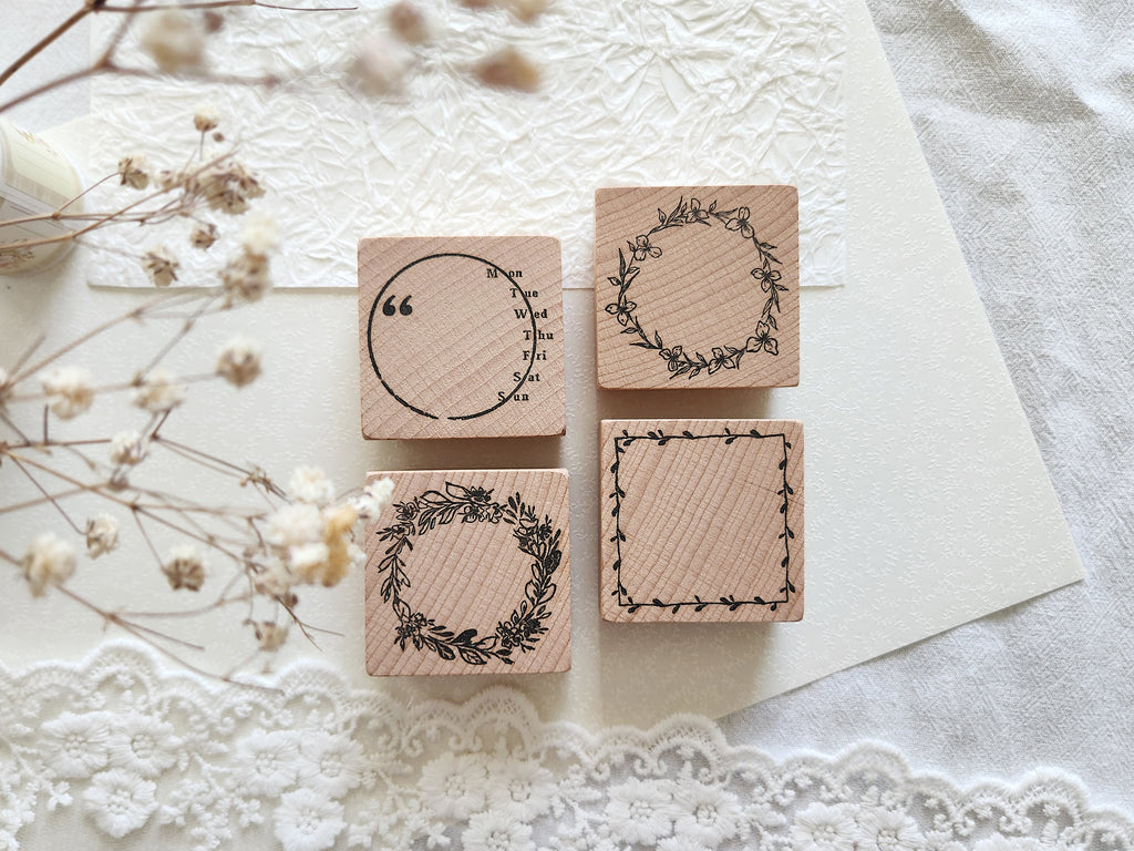 Cute Lemon Handmade Stamp: Frames