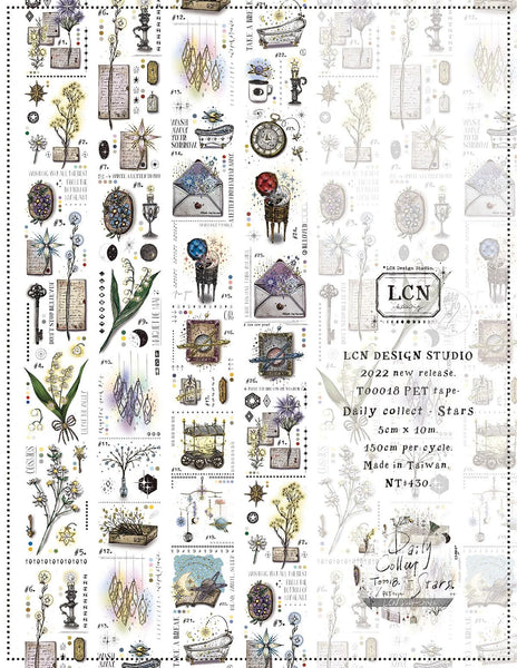 LCN Design Studio Tape Sample: Galaxy