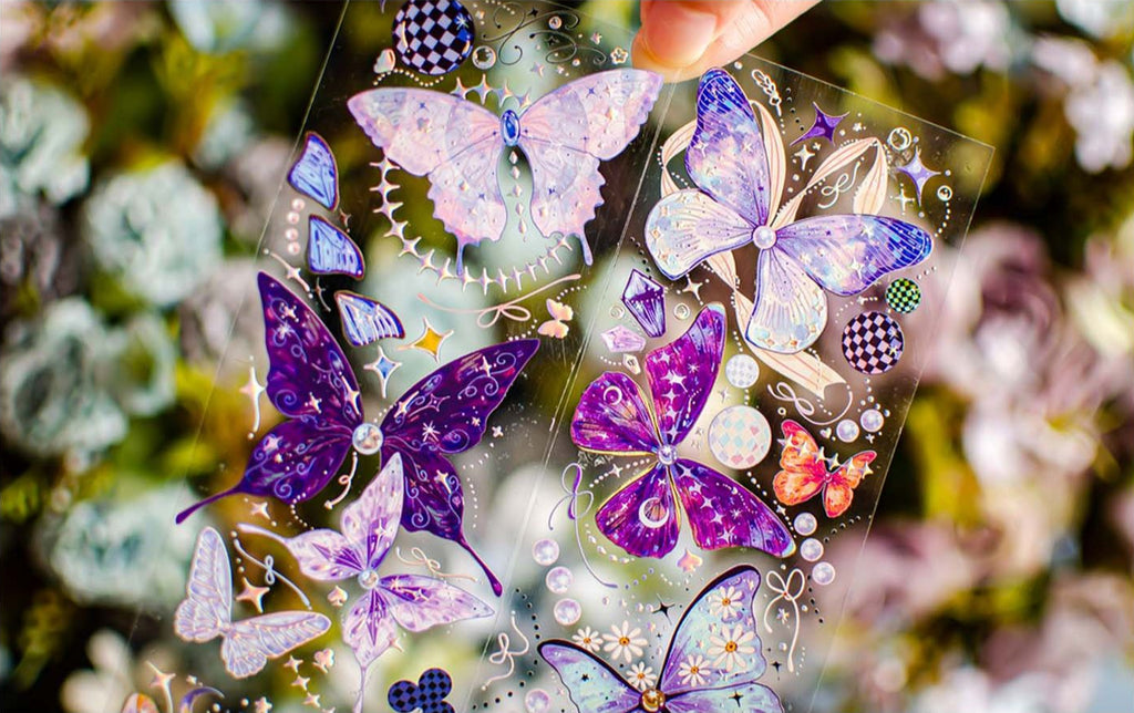 Deer Studio Masking Tape: Starry Night Butterflies