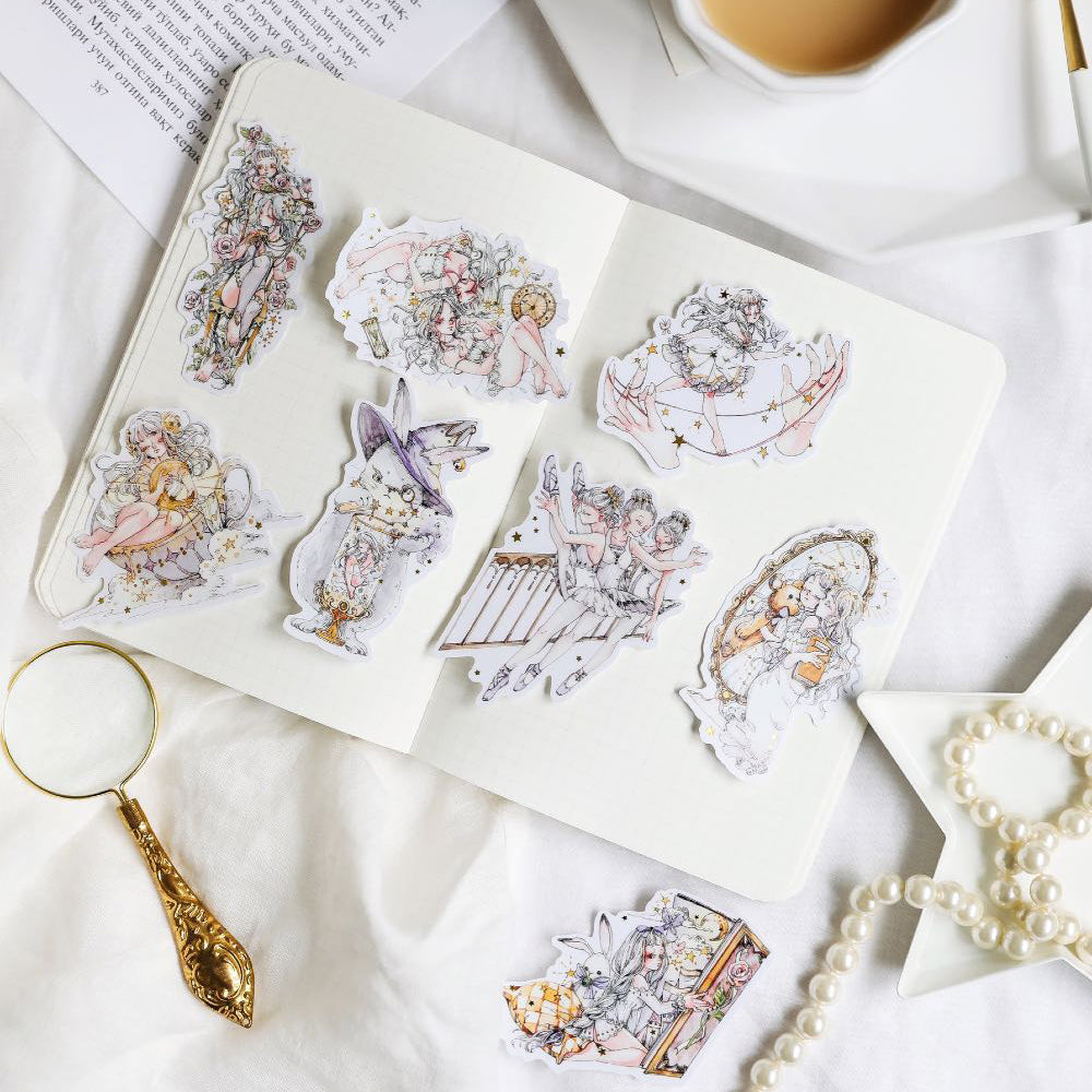 Seeed Studio Sticker Deer Studio Sticker Pack: Summer Rose Dreams – Papergame