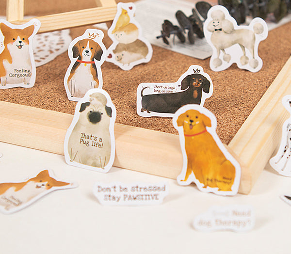 Dog Days Box Sticker Set