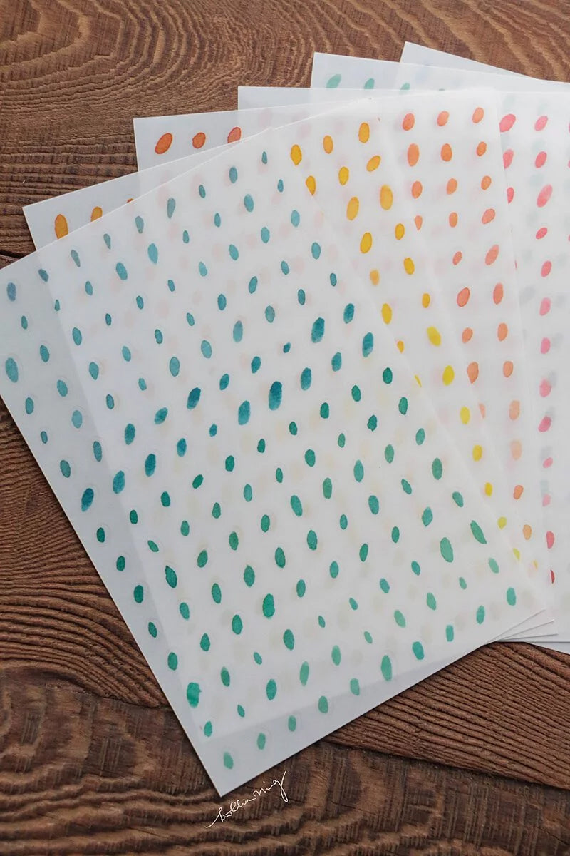 LCN Design Studio: Dots and Stripes Print On Stickers