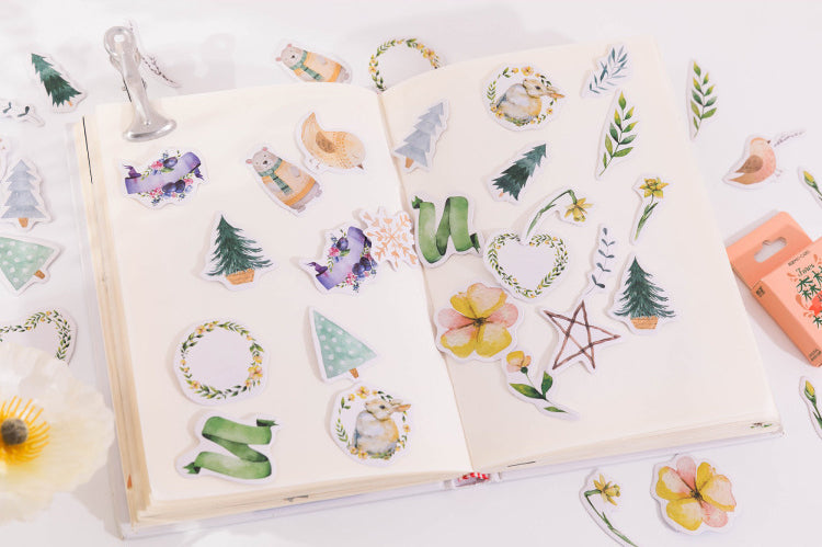 Dreamy Forest Box Sticker Set – Papergame