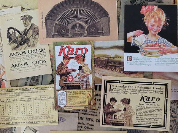 Junk Journal Ephemera Kit - Collection 7