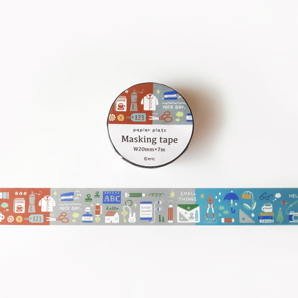 Eric Small Things x Papier Platz Washi Tape: Daily Essentials