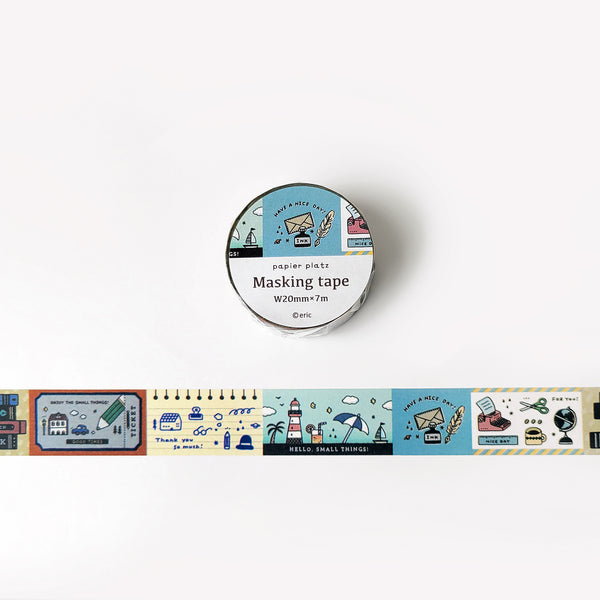 Eric Small Things x Papier Platz Washi Tape: Have A Nice Day