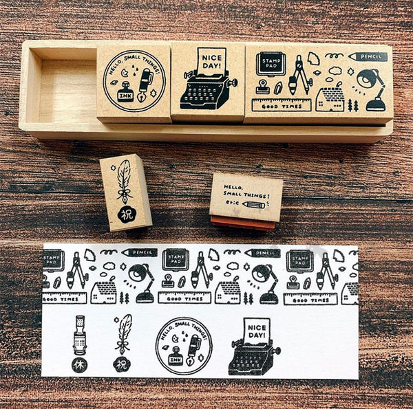 Eric Rubber Stamp: Hello Small Things