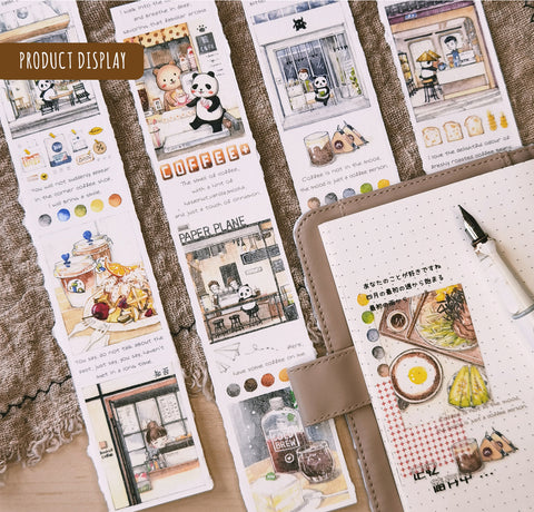 EverEin Washi Tape: Coffee Shop