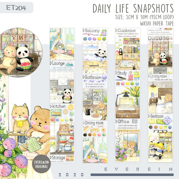 EverEin Tape Sample: Daily Life Series