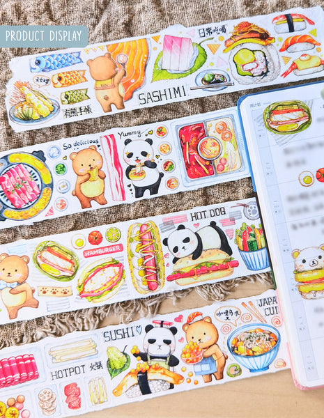 EverEin Washi Tape: Let's Eat