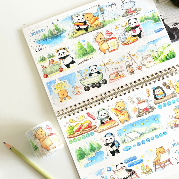 EverEin Washi Tape: Let's Go Camping