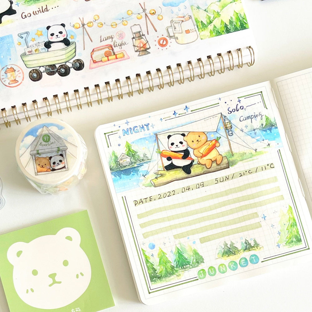 EverEin Washi Tape: Let's Go Camping