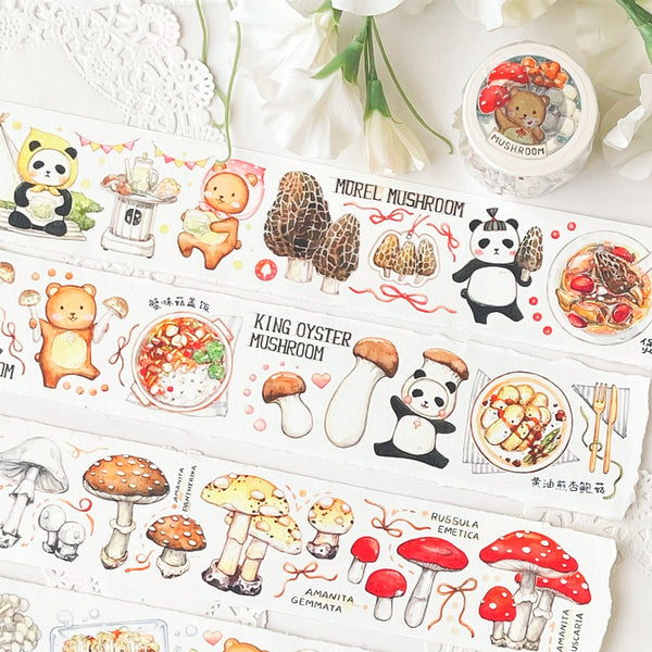 EverEin Washi Tape: Mushroom