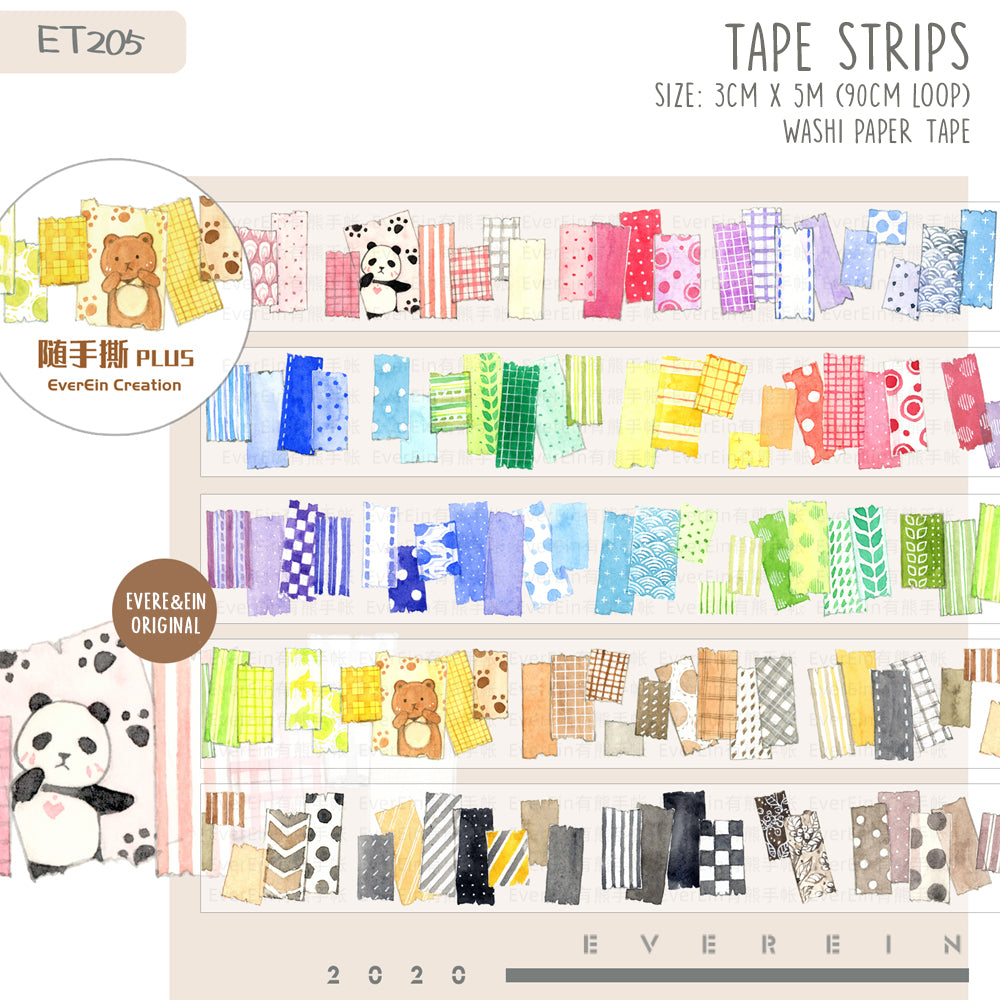 EverEin Washi Tape: Colorful Tapes