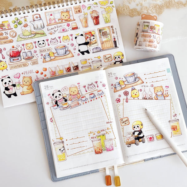 EverEin Washi Tape: Tea Time