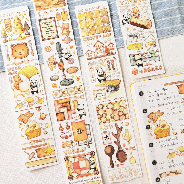 EverEin Washi Tape: Woodwork