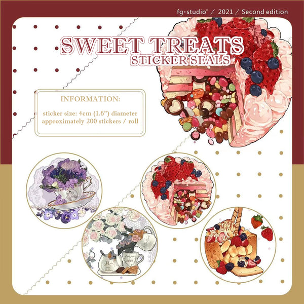 Wines Studio Sticker Seals: Holidays