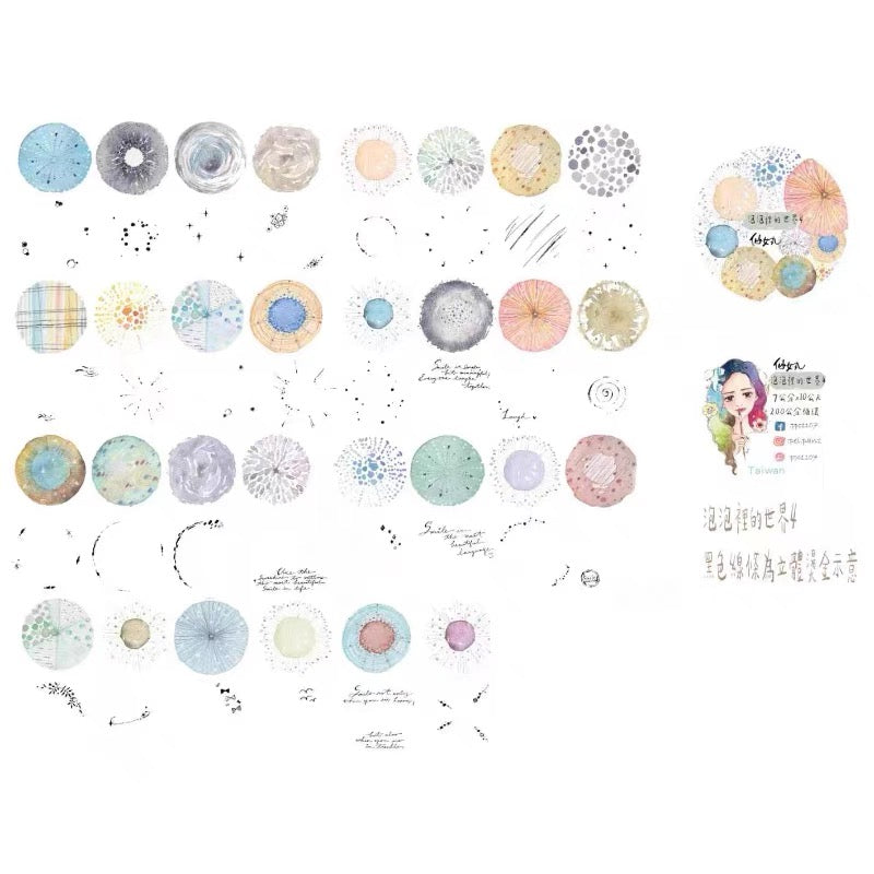 Fairy Ball Washi Tape: Bubble Time