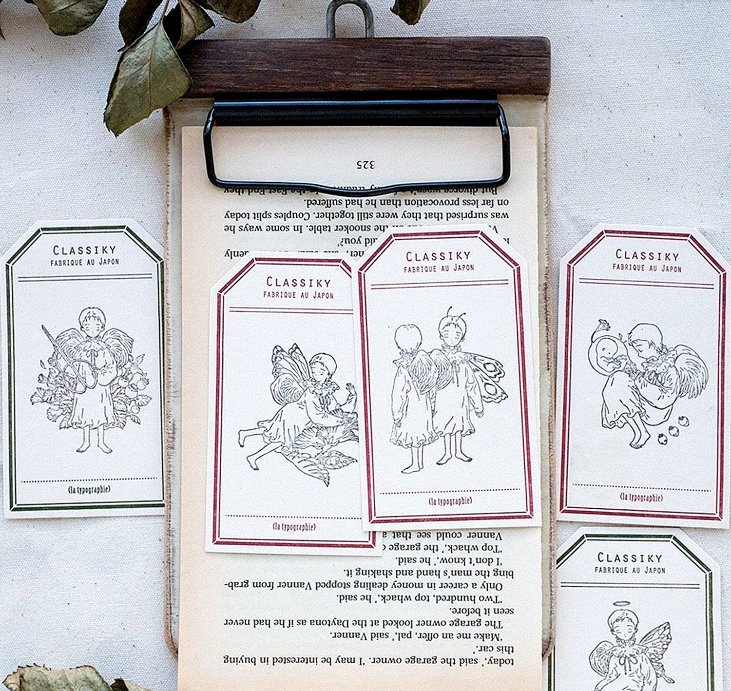 Fairy Garden Wooden Stamp