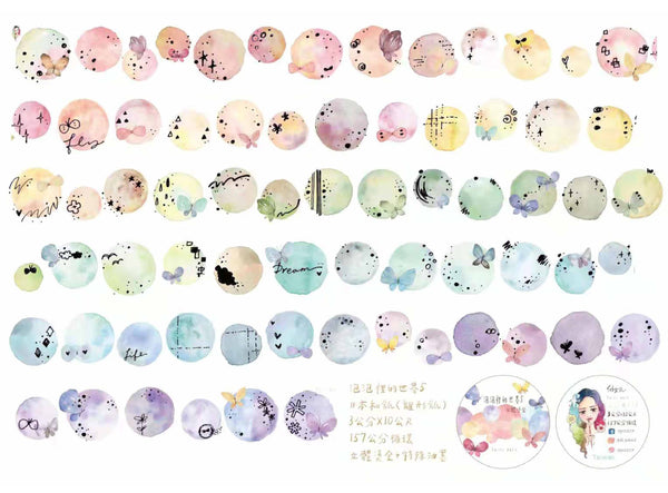 Fairy Maru Tape Sample: Bubble World 5