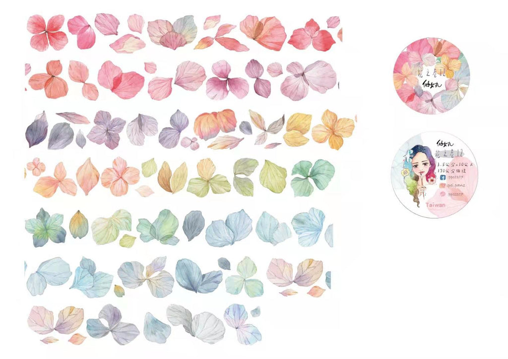 Fairy Maru Tape Sample: Flower 12