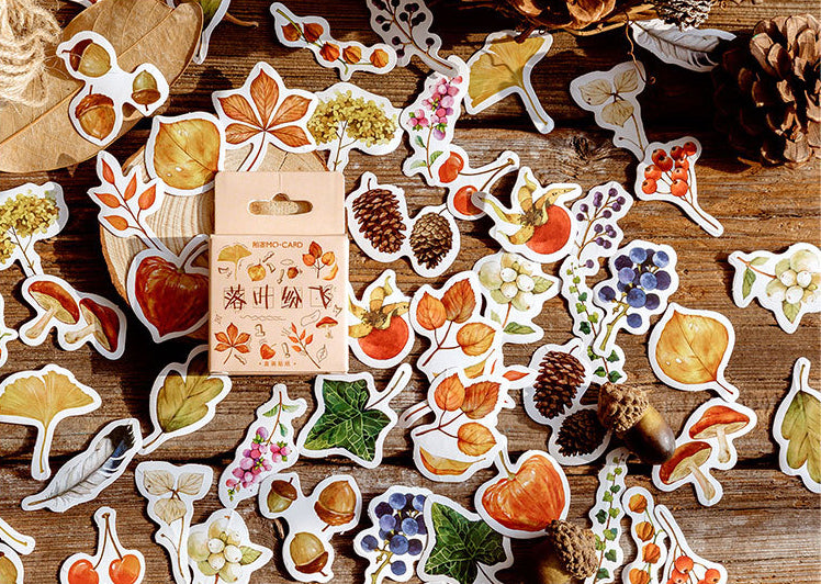 Fall Foliage Box Sticker Set