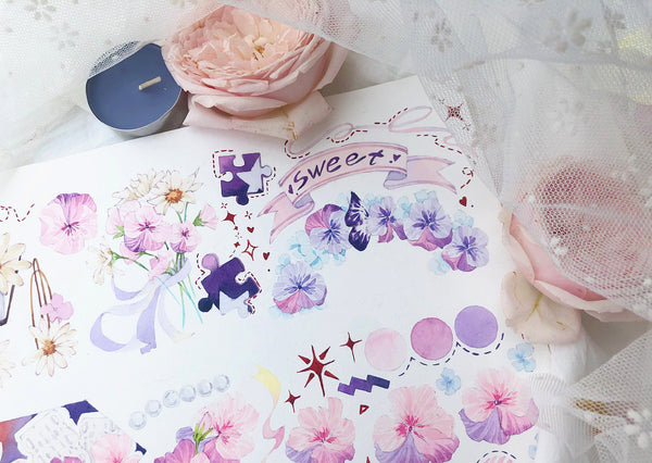 Floral Accent Masking Tape