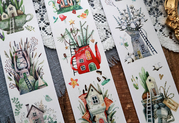 Flower House Washi Tape