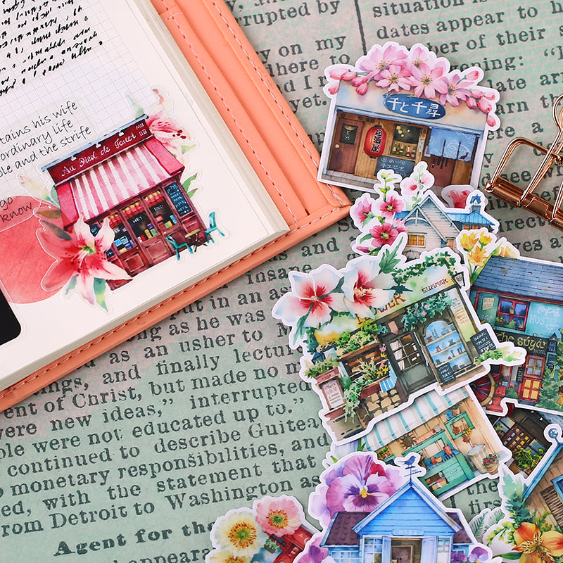 Flower House Stickers Pack