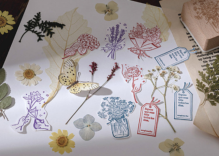 Flower Shop Series Rubber Stamps