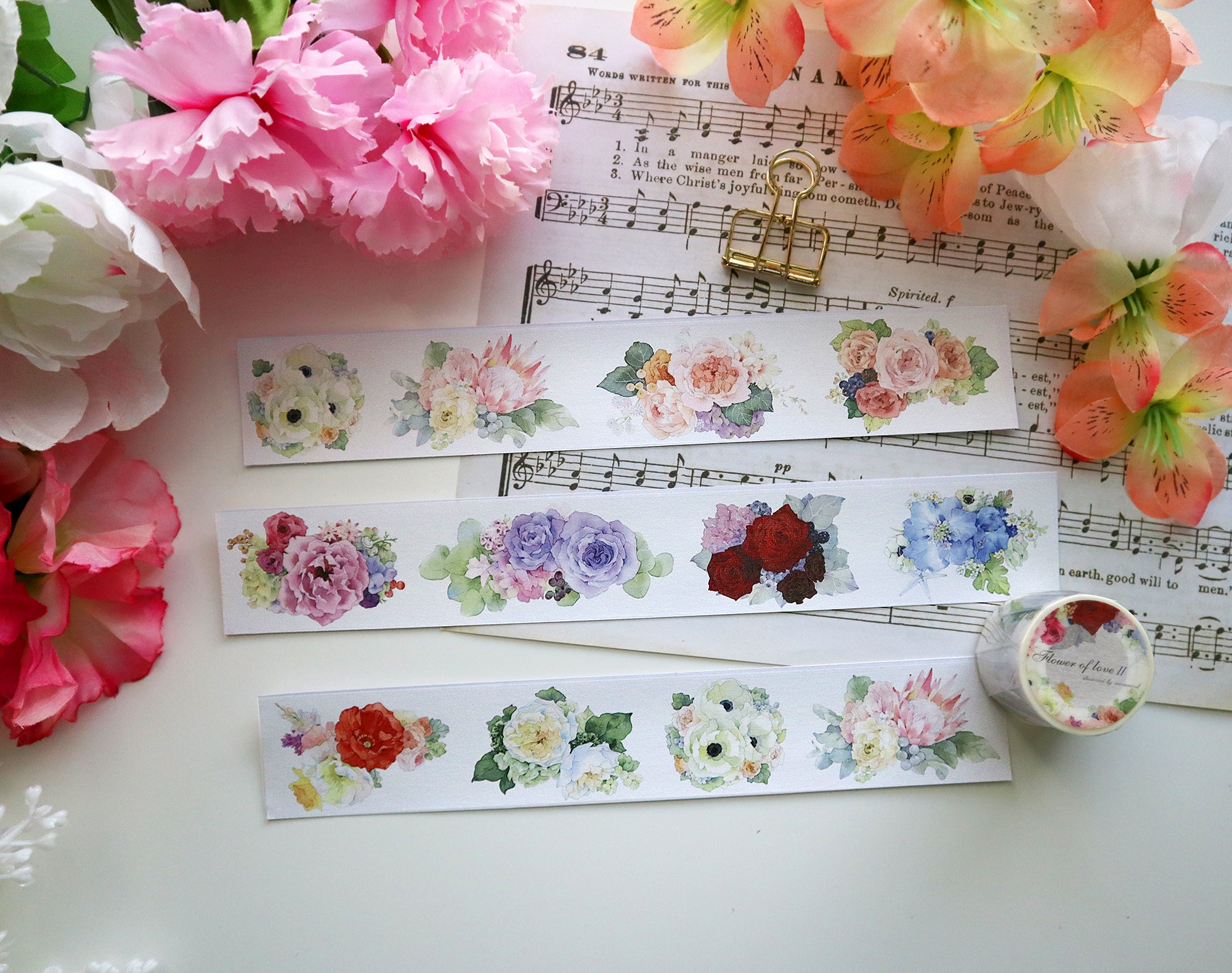 Flower of Love 2 Washi Tape
