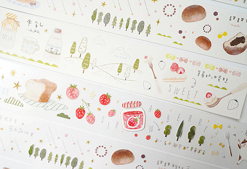 Tang Yuan Masking Tape: Forest Bakery