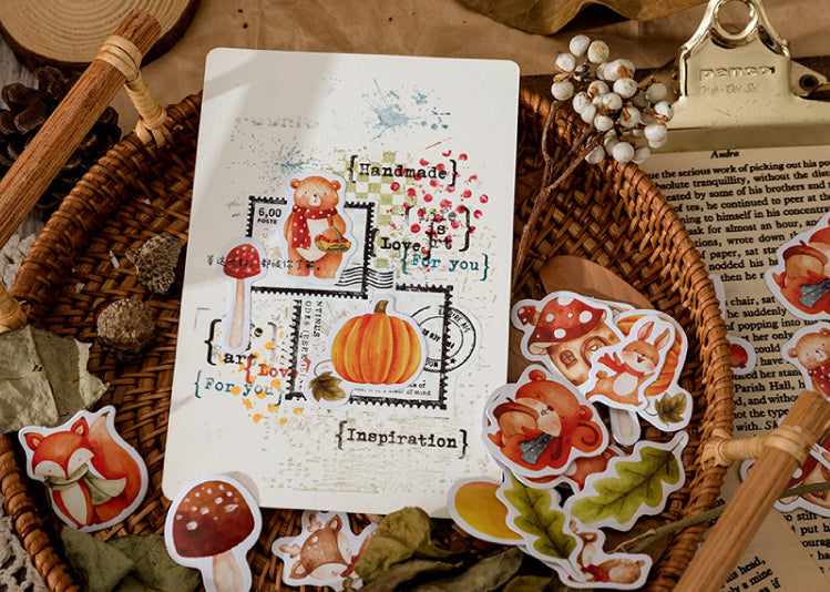 Forest Diary Box Sticker Set