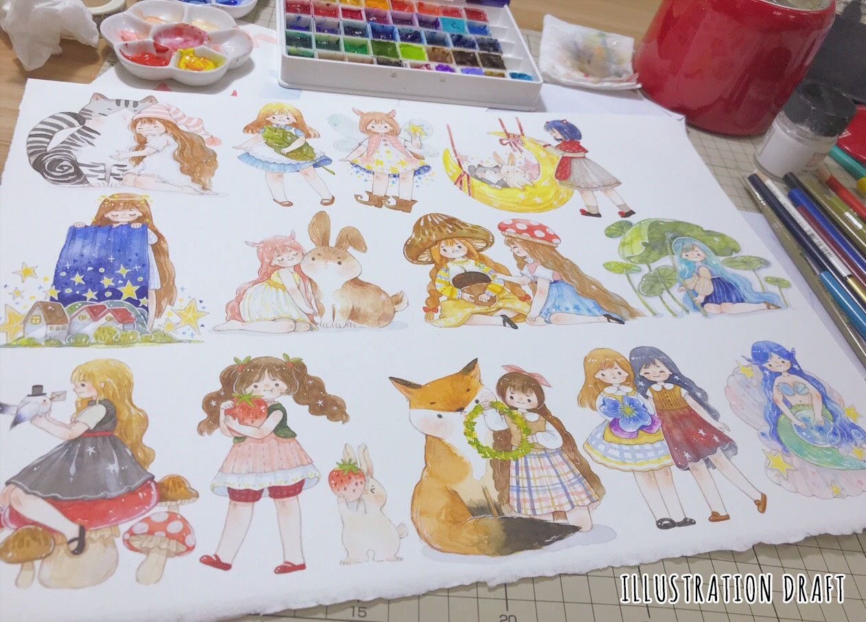 Tang Yuan Masking Tape: Forest Story