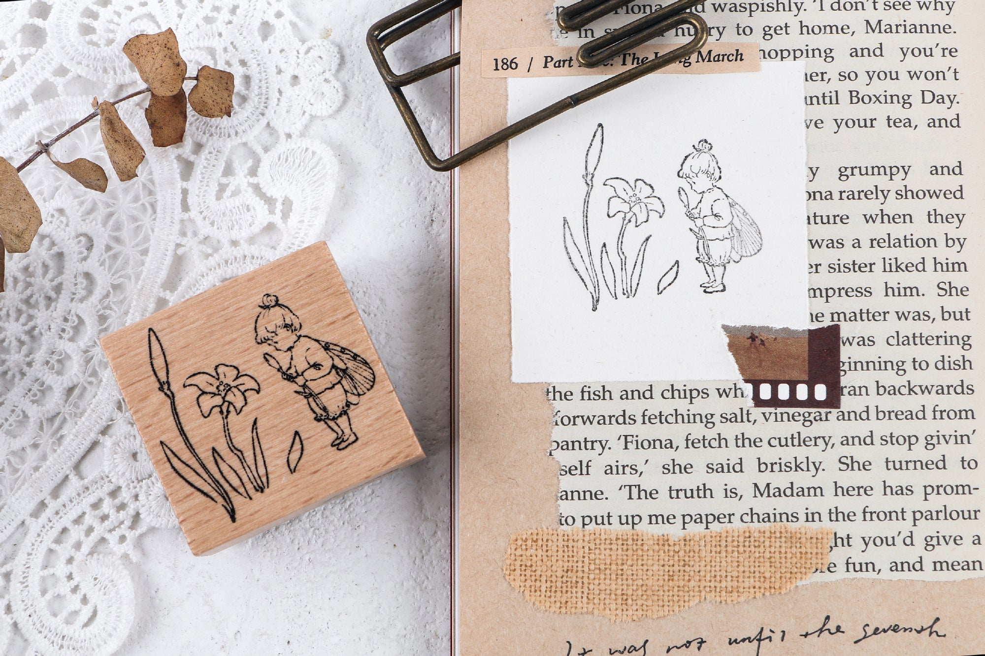 Forest Tales Series Wooden Stamps