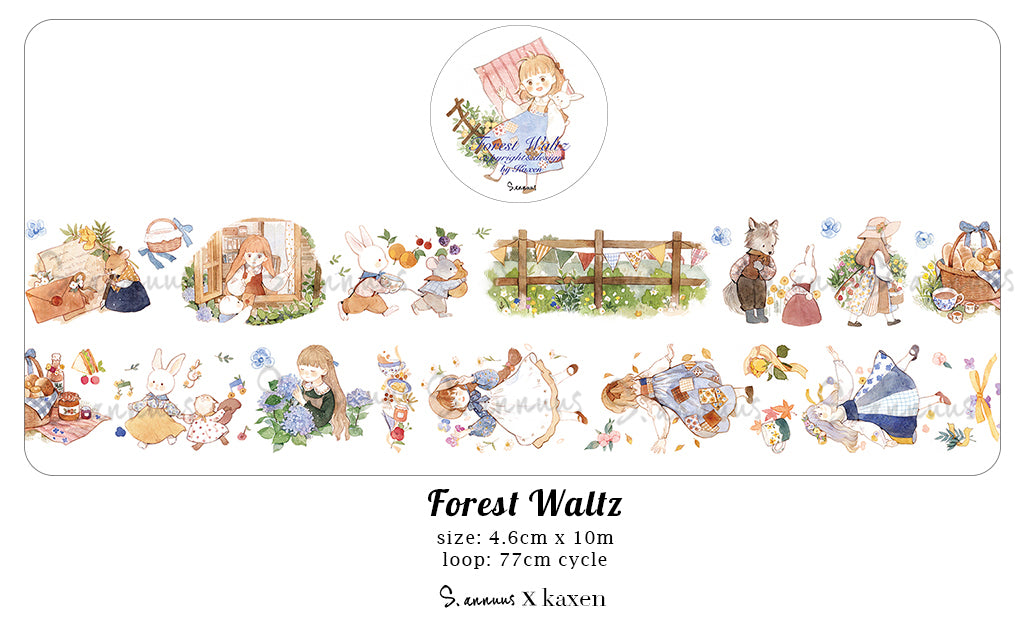 Forest Waltz Washi Tape