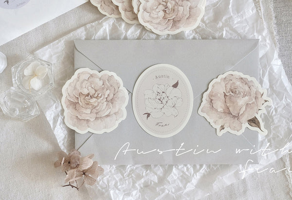 Freckles Tea Memo Paper: Austin with Frame